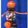 Jack O`Lantern Ballonfigur, Geschenkballon zu Halloween, Halloweenkürbis