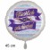 Luftballon aus Folie Glücklich geschieden! 45cm Rund