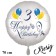 Großer Luftballon zum 3. Geburtstag, Happy Birthday - Balloons