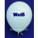 Großer 40 cm Luftballon in Weiß