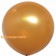 Großer Rund-Luftballon, Gold, Metallic, 1 Meter