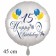 Luftballon zum 15. Geburtstag, Happy Birthday - Balloons