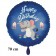 Happy Birthday großer Elefant Kindergeburtstag Luftballon mit Helium