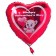 Happy Valentine's Day Luftballon zum Valentinstag