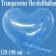 Transparenter Riesen-Herzuftballon, 125-150 cm