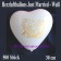 Herzluftballons Just Married, weiß, 30 cm, 500 Stück