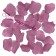 Purpurfarbene Rosenblätter aus Stoff