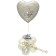 Stilvolle Tischdekoration mit Luftballons, With Love on your Wedding Day