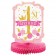 Honigwaben-Tischdeko 1st Birthday Pink & Gold zum 1. Geburtstag