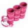 Kindergeburtstag Mädchen Luftschlangen in Rosa und Pink
