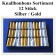 Knallbonbons Sortiment Silber Gold, 12 Stück