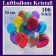 100 Stück Latexballons mit Kristalleffekt