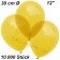 Luftballons Kristall, 30 cm, Gelb, 10000 Stück