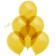 Kristall Luftballons in Gelb