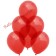 Kristall Luftballons in Rot