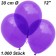 Luftballons Kristall, 30 cm, Violett, 1000 Stück
