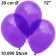 Luftballons Kristall, 30 cm, Violett, 10000 Stück
