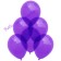 Kristall Luftballons in Violett