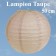 XL Lampion Taupe, 50 cm