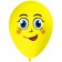 Luftballon Gesicht, lächelnder Emoji, 1 Stück
