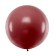 Großer Rund-Luftballon, Burgund Metallic, 1 Meter