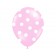 Luftballons Baby Pink Dots, zur Geburt