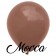 Rundballons, Latexballons in Mocca, 12 cm