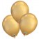 Goldene Chrome Ballons von Qualatex