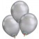 Silberne Chrome Ballons von Qualatex