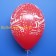 3 Motiv-Luftballons Danke, Rot