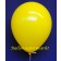 Luftballon, Latexballon, Rundballon, großer Ballon aus Latex, 40 cm, Gelb
