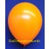 Luftballon, Latexballon, Rundballon, großer Ballon aus Latex, 40 cm, Orange