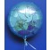 Luftballon zur Konfirmation, türkis, mit Ballongas-Helium
