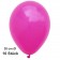 Luftballon Fuchsia, Pastell, gute Qualität, 10 Stück