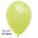 Luftballon Zitronengelb, Pastell, gute Qualität, 10 Stück