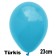Luftballons 23 cm, Türkis, 100 Stück