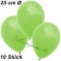 Luftballons 25 cm, Apfelgrün, 10 Stück