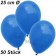 Luftballons 25 cm, Blau, 50 Stück