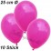 Luftballons 25 cm, Fuchsia, 10 Stück 