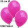 Luftballons 25 cm, Fuchsia, 1000 Stück