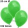 Luftballons 25 cm, Grün, 100 Stück 