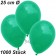 Luftballons 25 cm, Smaragdgrün, 1000 Stück 