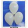 Luftballons 30 cm, Elfenbein, 10 Stück
