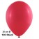 Luftballon Rubinrot, Pastell, gute Qualität, 100 Stück
