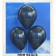 Luftballons 30 cm, Schwarz, 500 Stück