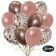 luftballons-30er-pack-10-rosegold-konfetti-und-10-metallic-rosegold-10-chrome-rosegold