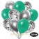 luftballons-30er-pack-10-silber-konfetti-und-10-metallic-tuerkisgruen-10-chrome-silber