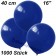 Luftballons 40 cm, Dunkelblau, 1000 Stück