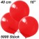 Luftballons 40 cm, Dunkelrot, 5000 Stück