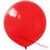 Dunkelroter Luftballon aus Latex, 40 cm Ø